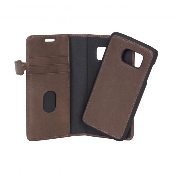 Samsung Galaxy S7 Kotelo 2in1 Magnet Case Ruskea