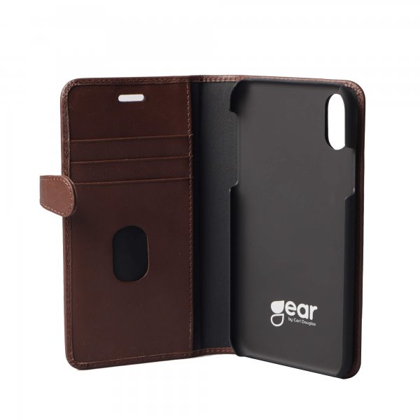 iPhone Xs Max Kotelo 2in1 Magnet Case Ruskea