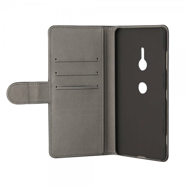 Sony Xperia XZ3 Kotelo 3 Korttitaskulla Musta