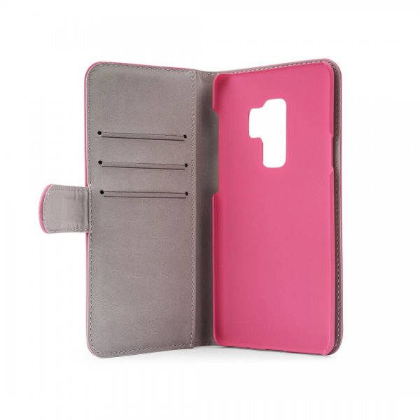 Samsung Galaxy S9 Plus Kotelo 3 Korttitaskulla Vaaleanpunainen
