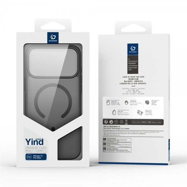 iPhone 17 Pro Kuori Yind Series MagSafe Musta