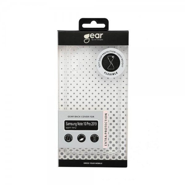 Samsung Galaxy Note 10 Plus Kuori TPU Transparent Kirkas