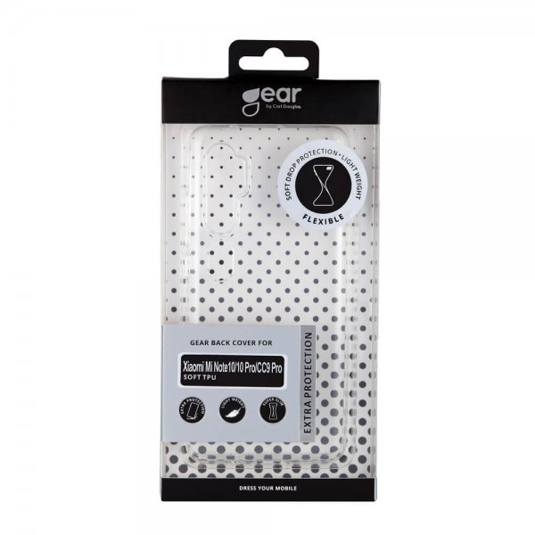 Xiaomi Mi Note 10/Mi Note 10 Pro Kuori TPU Transparent Kirkas