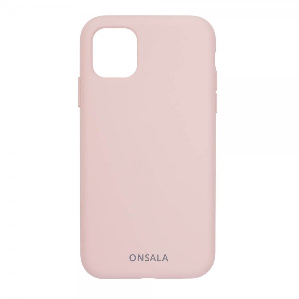 iPhone 11 Pro Max Skal Silikon Sand Pink