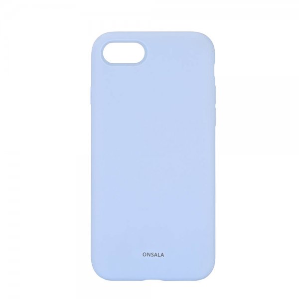 iPhone 6/6S/7/8/SE Skal Silikon Light Blue