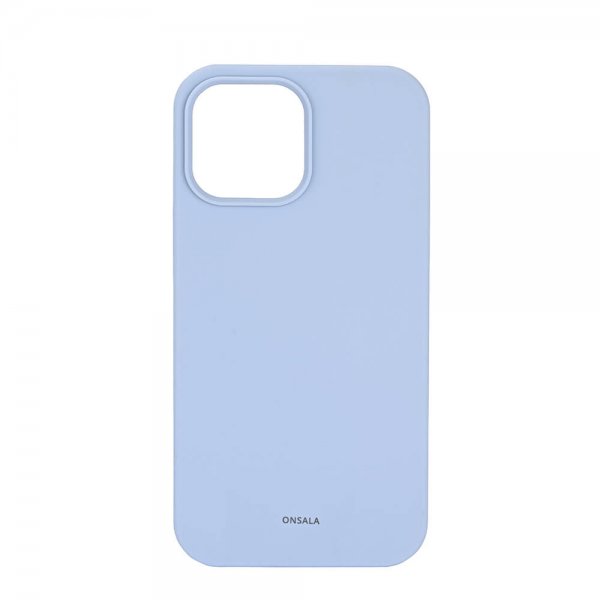 iPhone 13 Pro Max Kuori Silikoni Light Blue