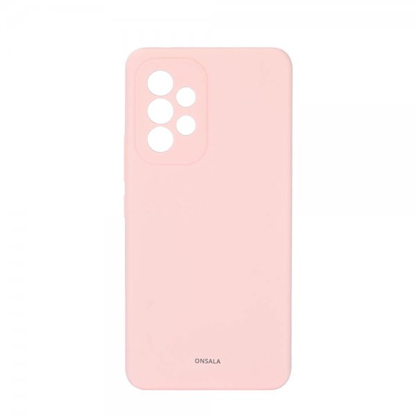 Samsung Galaxy A33 5G Kuori Silikoni Sand Pink