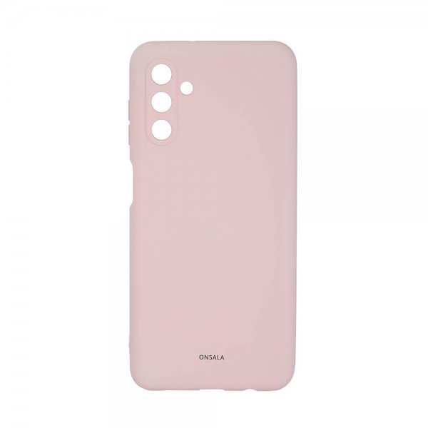 Samsung Galaxy A13 5G/Galaxy A04s Kuori Silikoni Chalk Pink