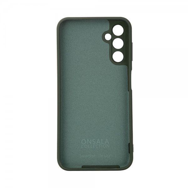 Samsung Galaxy A14 Kuori Silikoni Dark Green