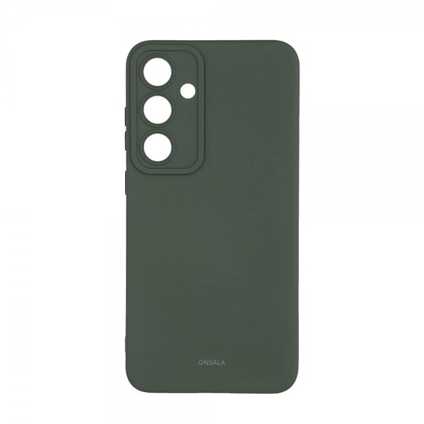 Samsung Galaxy S24 Plus Kuori Silikoni Olive Green