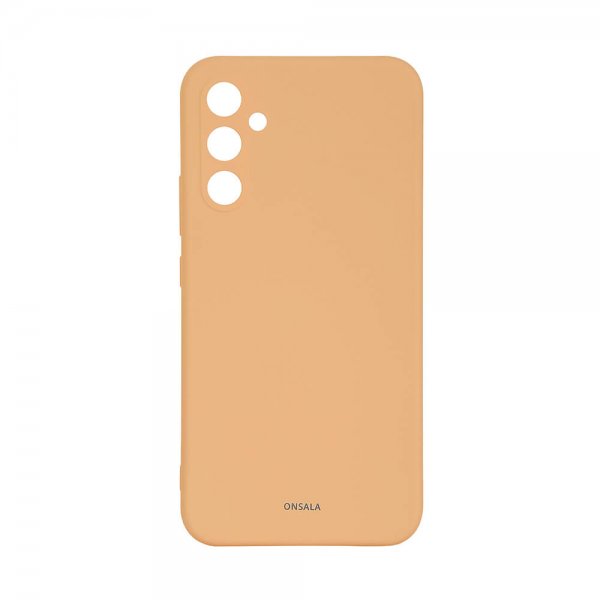 Samsung Galaxy A35 Kuori Silikoni kosketus Apricot