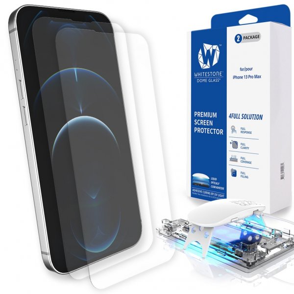 iPhone 13 Pro Max/iPhone 14 Plus Näytönsuoja Dome Glass 2-pack