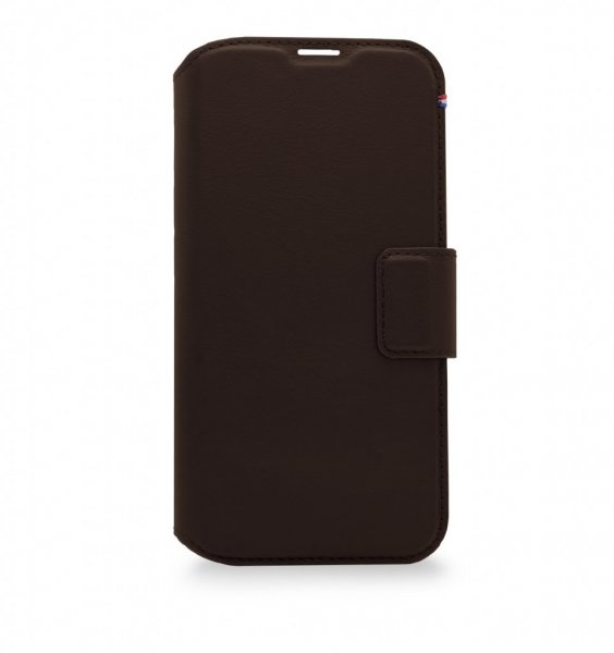 iPhone 14 Plus Kotelo Leather Detachable Wallet Ruskea
