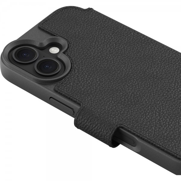iPhone 17 Kotelo Circular Wallet Musta