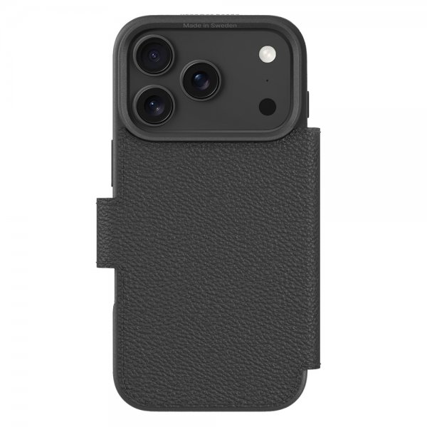 iPhone 17 Pro Max Kotelo Circular Wallet Musta