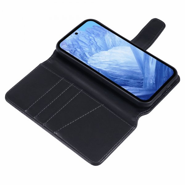 Google Pixel 8a Kotelo Essential Leather Raven Black