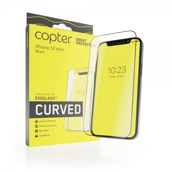 iPhone 12 Pro Max Näytönsuoja ExoGlass Curved