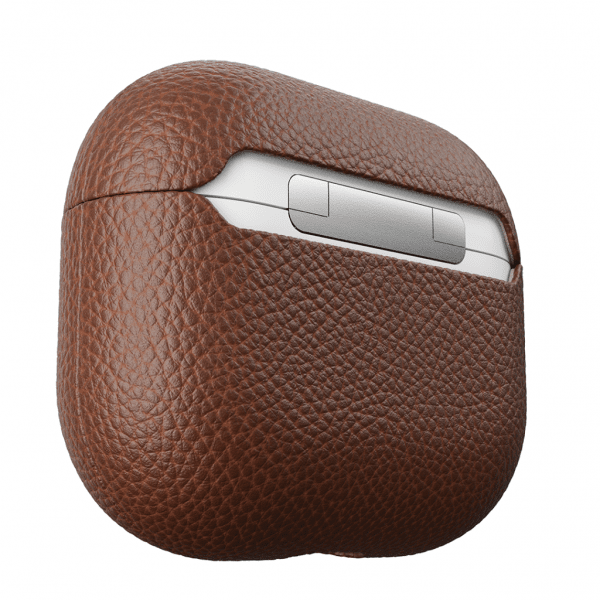PodSkinz Artisan Series AirPods 3 Kouri Aito Nahka Ruskea