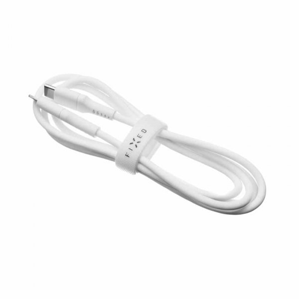Kaapeli Liquid Silicone USB-C/USB-C 1.2m Valkoinen