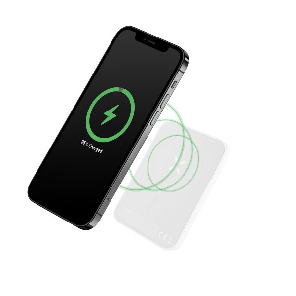 Powerbank MagZen 6 20W 6000 mAh MagSafe Valkoinen