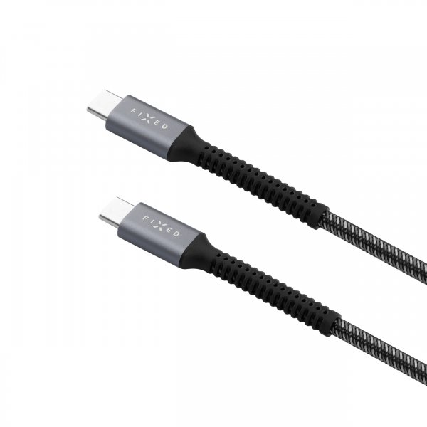 Kaapeli Armor 240W USB-C 1.2m Harmaa