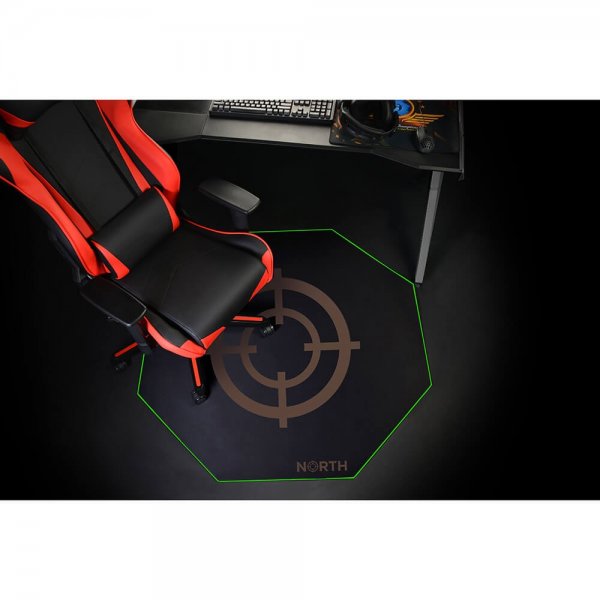 Lattiamatto Pro Gaming Grön/Svart