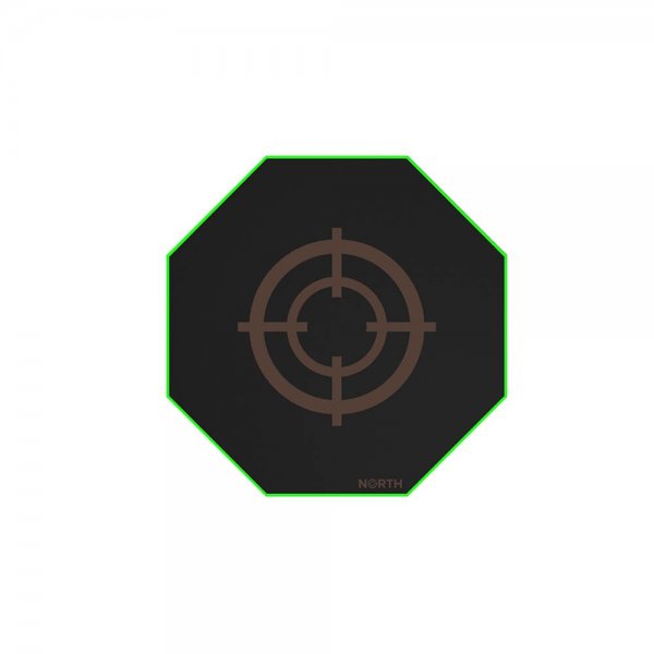 Lattiamatto Pro Gaming Grön/Svart