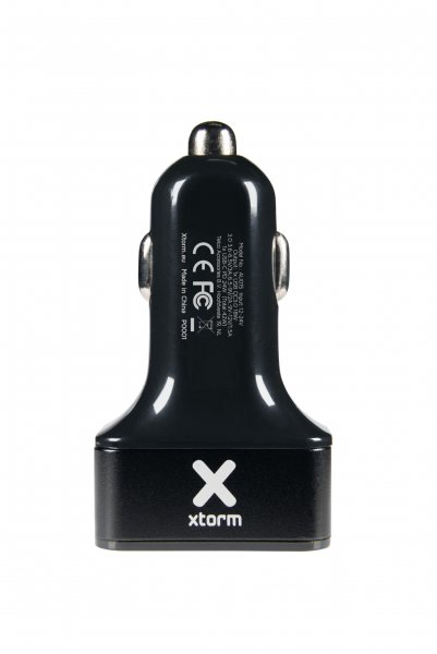 Autolaturi 36W 3xUSB-A Musta