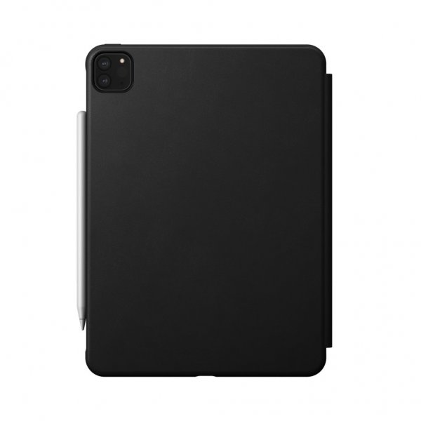 Modern Leather Folio iPad Pro 11 2021 Case Black