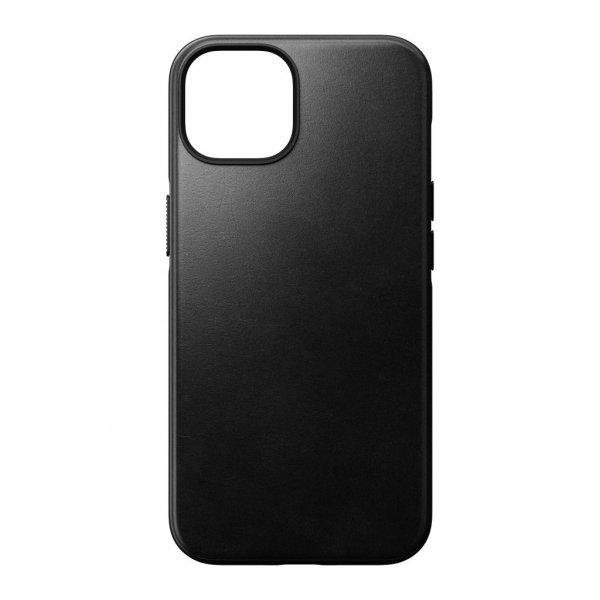 iPhone 14 Kuori Modern Leather Case Horween Musta