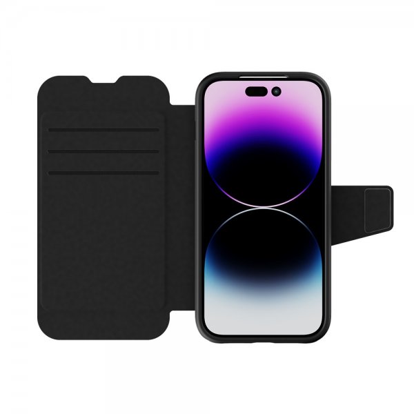 iPhone 14 Pro Kotelo Evo Lite Wallet Musta
