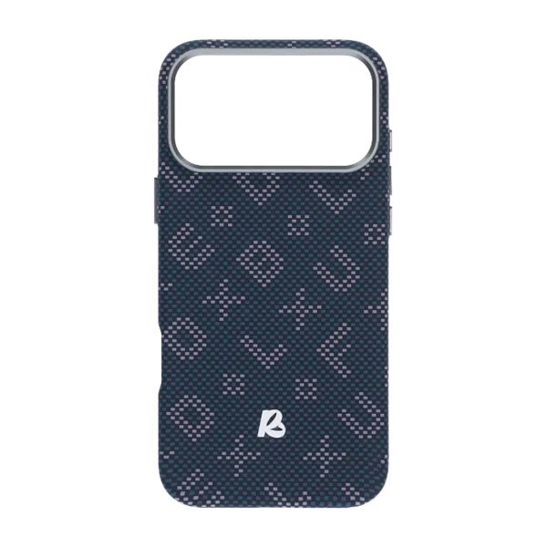 iPhone 17 Pro Max Kuori Aramidikuitu MagSafe Sininen