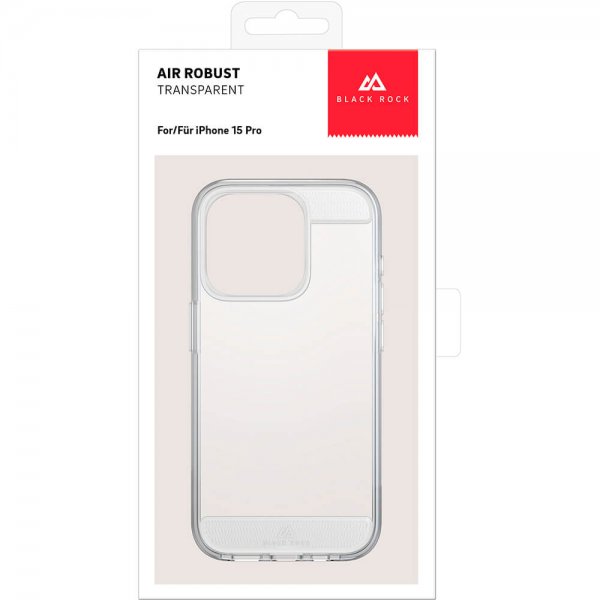 iPhone 15 Pro Kuori Air Robust Case Läpinäkyvä