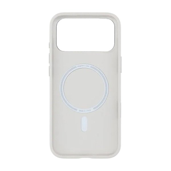 iPhone 17 Pro Max Kuori Kameran puskuri MagSafe Valkoinen