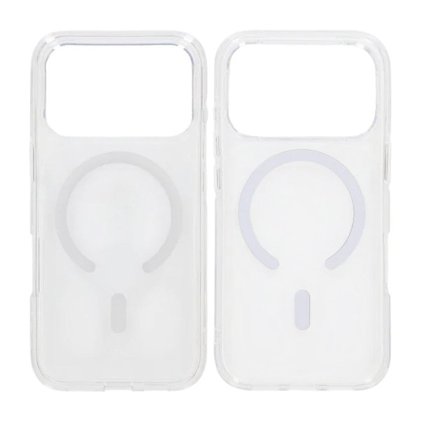 iPhone 17 Pro Max Kuori Transparent MagSafe Läpinäkyvä
