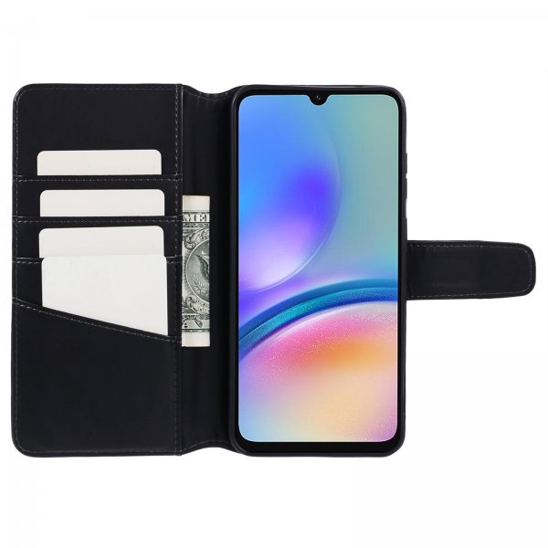 Samsung Galaxy A05s Kotelo Essential Leather Raven Black