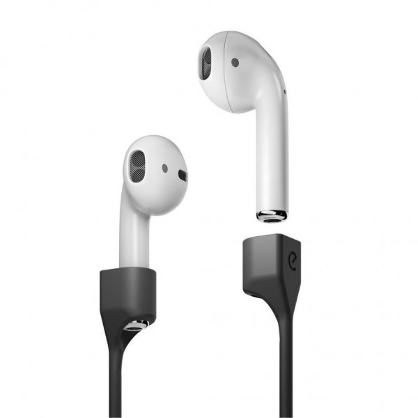AirPods Straps AirStrapz Musta