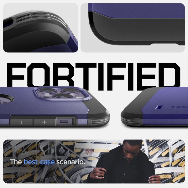 iPhone 14 Pro Max Kuori Tough Armor MagFit Deep Purple