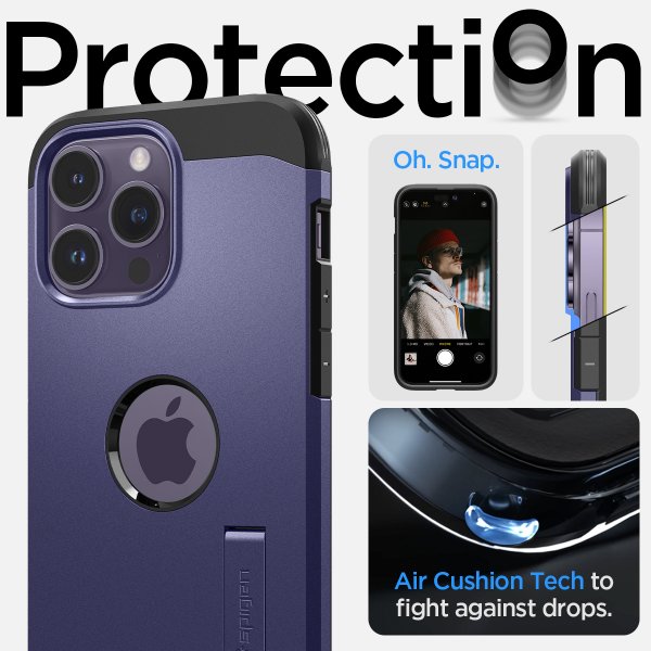 iPhone 14 Pro Max Kuori Tough Armor MagFit Deep Purple