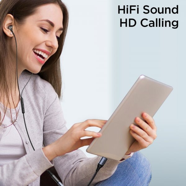 Adapterit Audio Transfer Series USB-C to 3.5mm