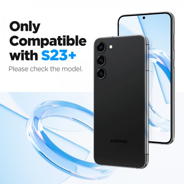 Samsung Galaxy S23 Plus Näytönsuoja GLAS.tR EZ Fit 2-pakkaus