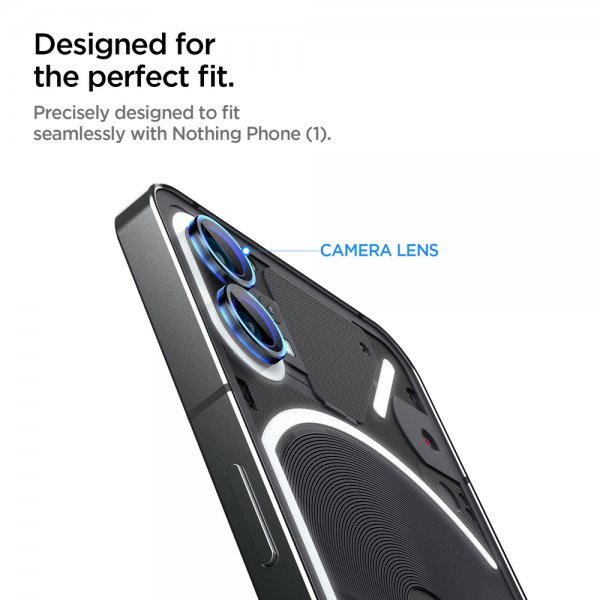Nothing Phone (1) Kameran suoja GLAS.tR EZ Fit Optik Pro 2-pakkaus Musta