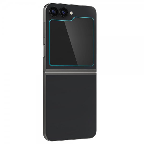 Samsung Galaxy Z Flip 6/Flip 7 FE Näytönsuoja GLAS.tR EZ Fit 2-pakkaus