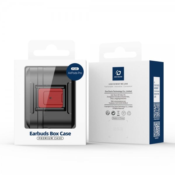 AirPods 1/2 Kuori PECH Series Punainen