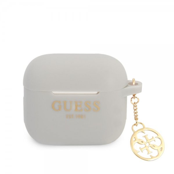 AirPods 3 Kuori Classic Logo 4G Charm Harmaa