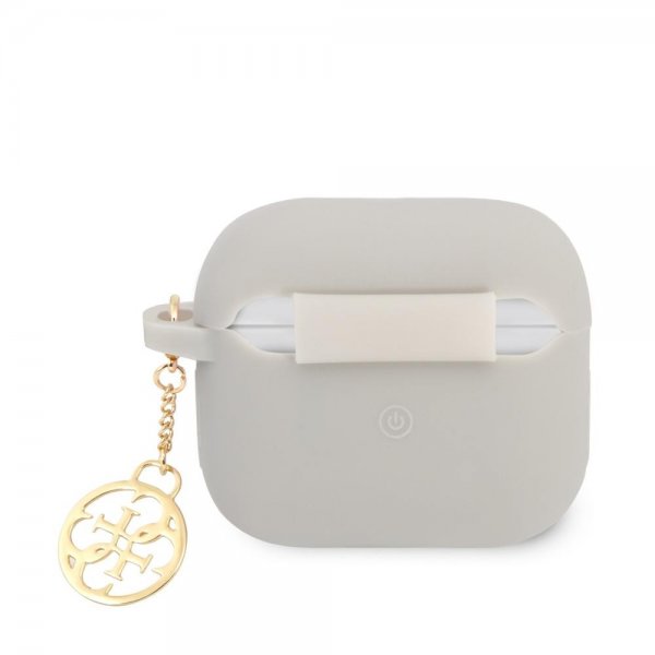 AirPods 3 Kuori Classic Logo 4G Charm Harmaa