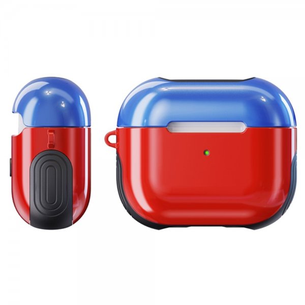 AirPods 3 Kuori Kumipintainen Punainen Sininen