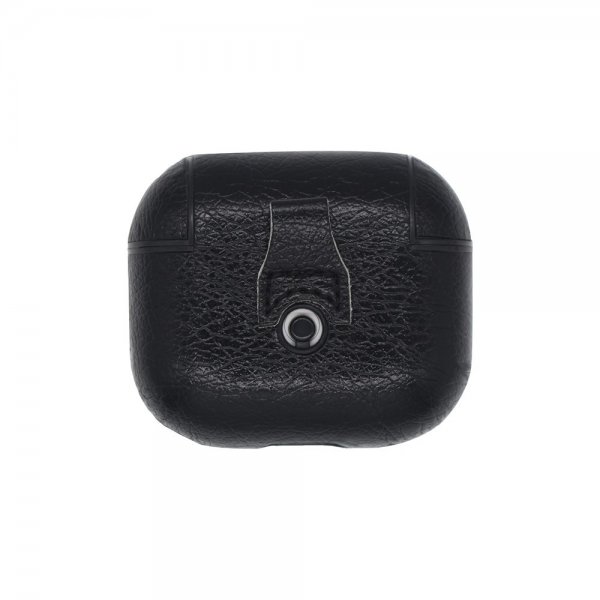 AirPods 3 Kuori PU-nahka Musta