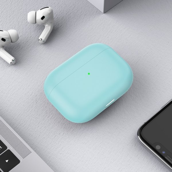 AirPods 3 Kuori Silikoni Syaani