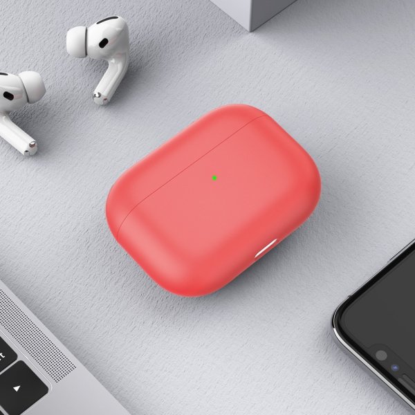 AirPods 3 Kuori Silikoni Punainen